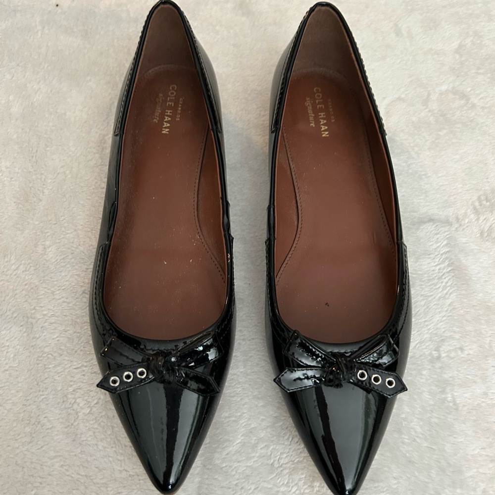 Cole Haan Signature Patent Leather Flats